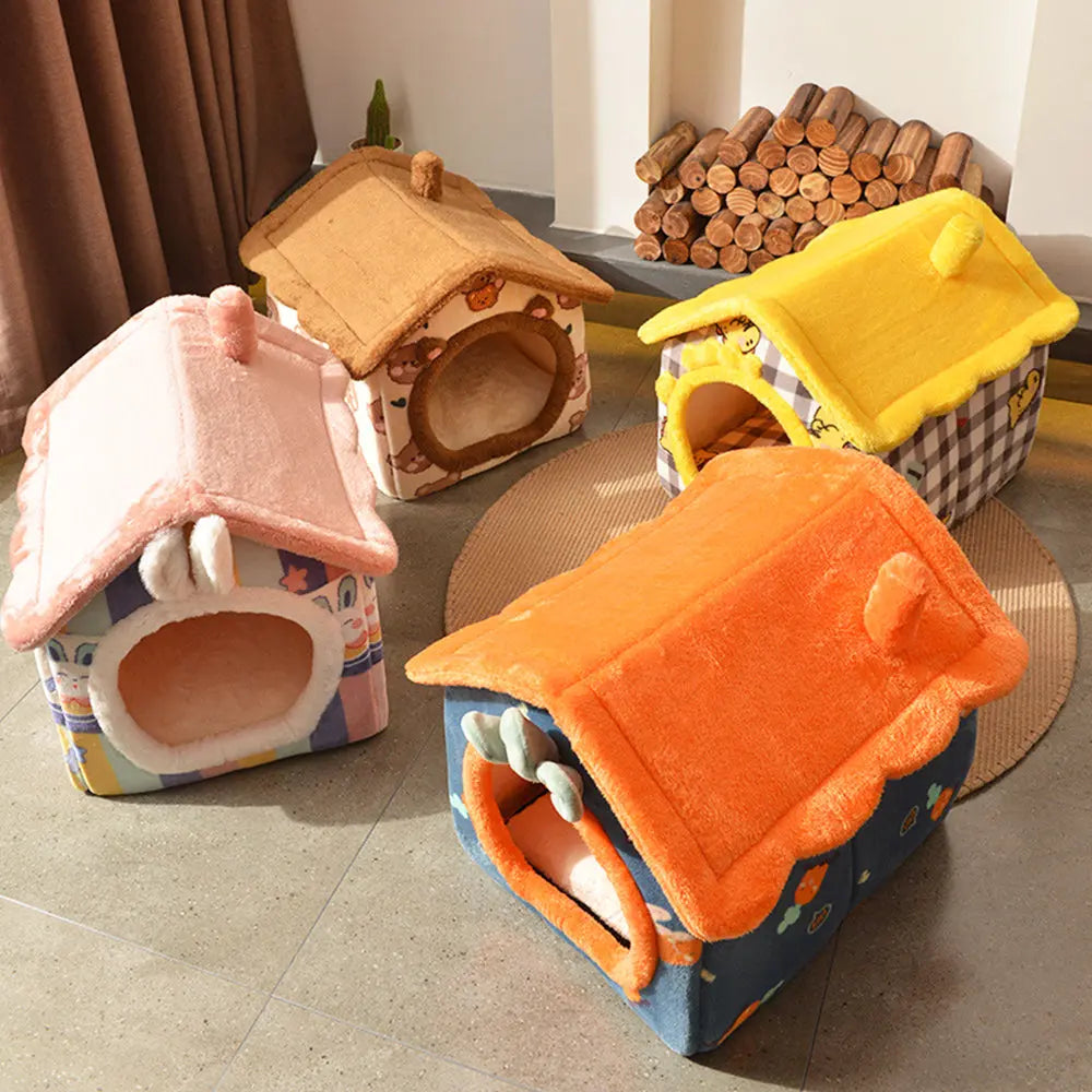 Pet Indoor House Style B- Foldable & Washable GROOMY