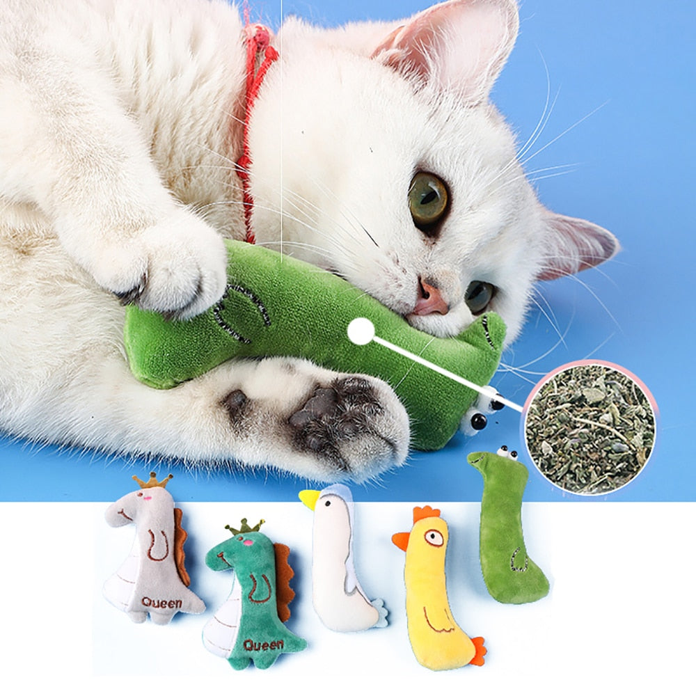 Plush Catnip Cat Toy GROOMY