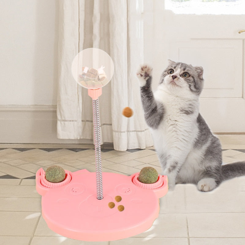 Cat And Dog Interactive Treat Leaking Ball Toy GROOMY