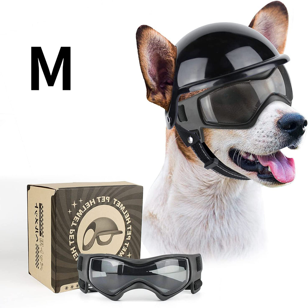 Dog Helmet & Goggles Set GROOMY