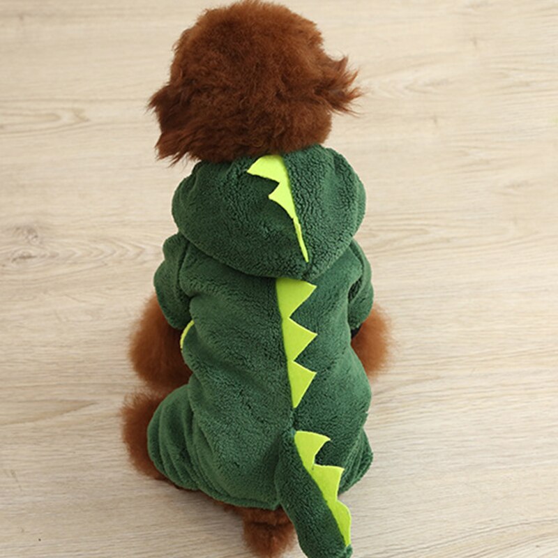 Small Pet Dinosaur Plush Coat GROOMY
