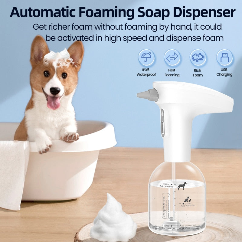 Dog Bath Automatic Soap Dispenser