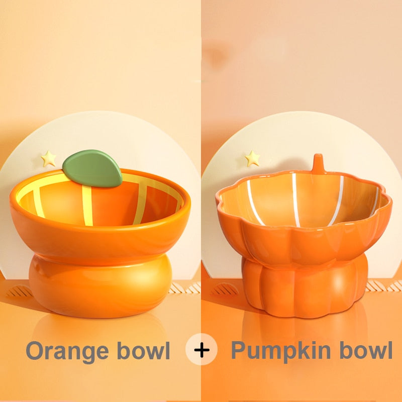 Cute Fruit Shape Cat Bowls GROOMY