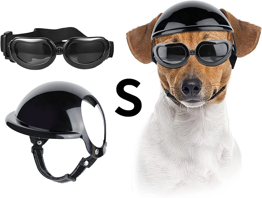 Dog Helmet & Goggles Set GROOMY