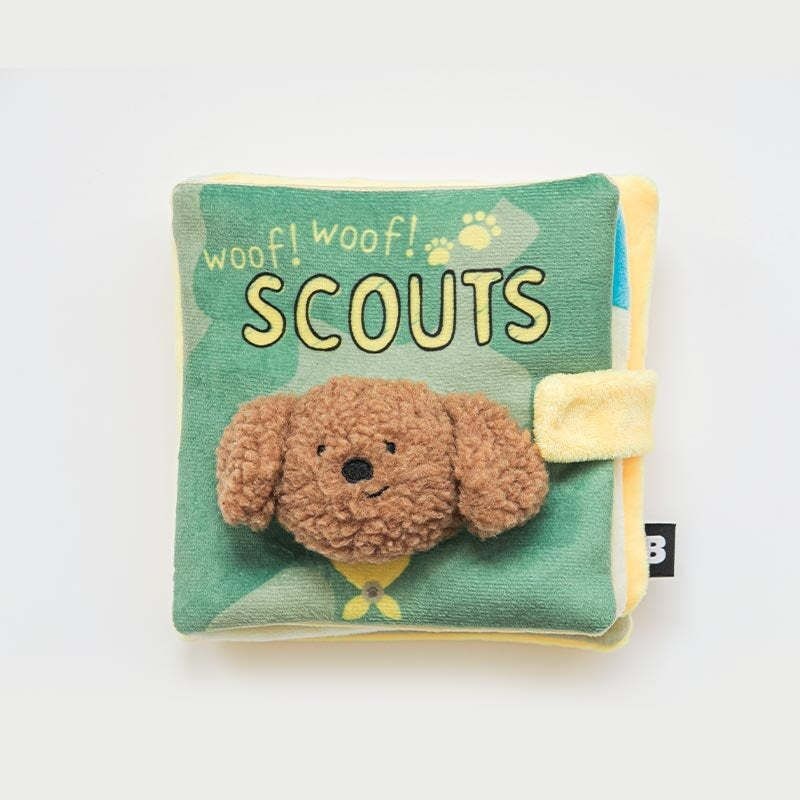 Interactive Enrichment Book Pet Toy GROOMY