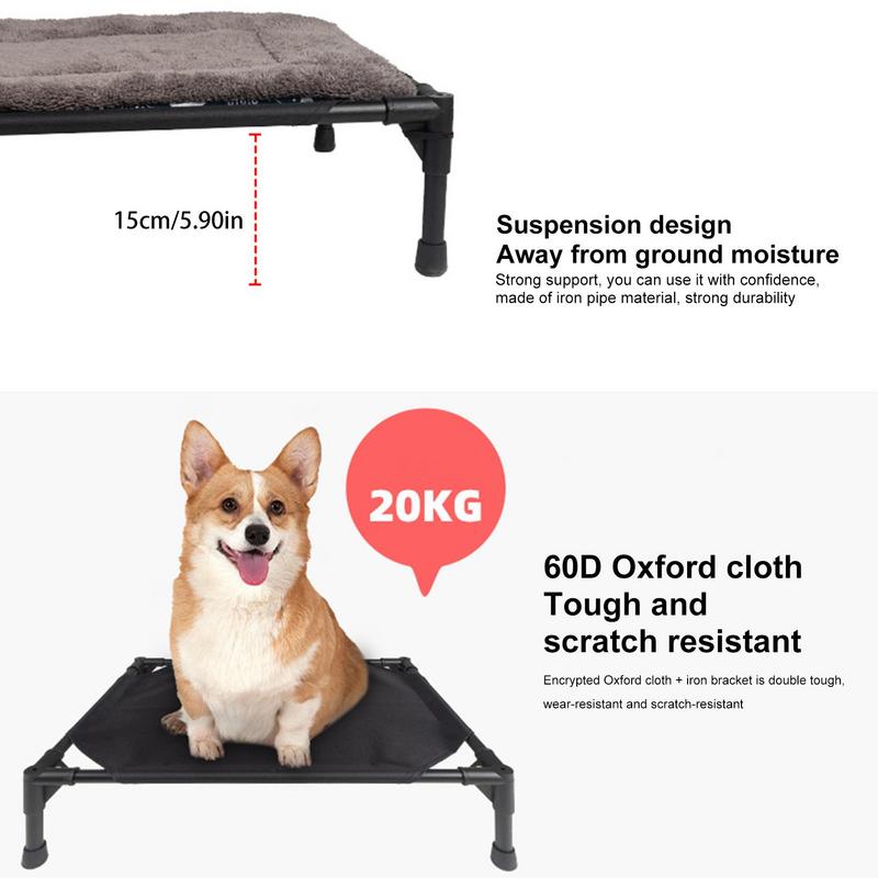 Outdoor Elevated And Foldable Dog Bed GROOMY