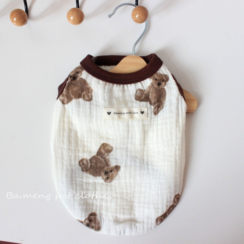 Linen Look Small Animal Outfits GROOMY