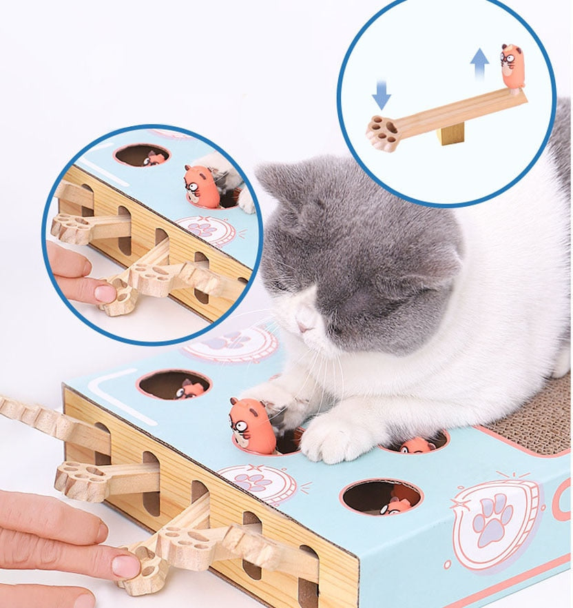 Peekaboo Interactive Cat Toy GROOMY