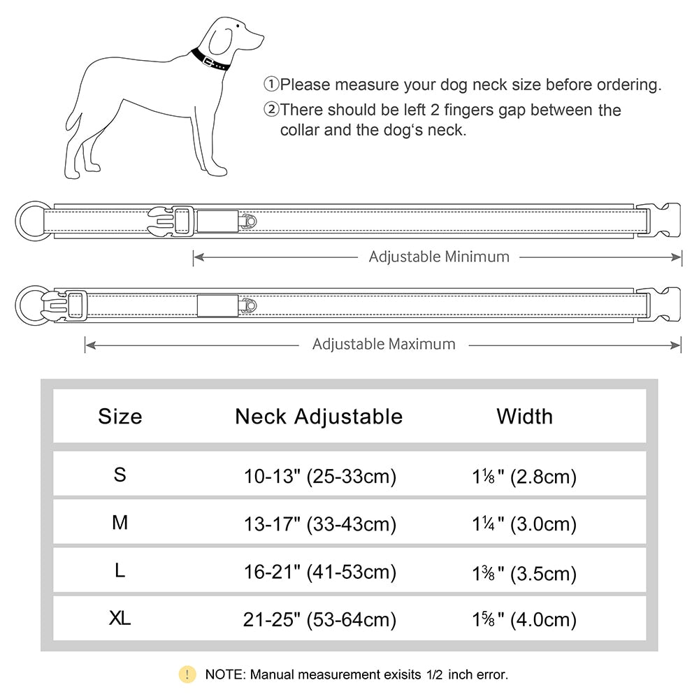 Adjustable And Engravable Pet Collar for Animals that love the outdoors! GROOMY