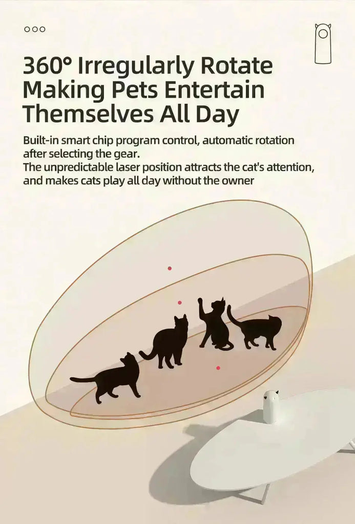 Smart Cat Laser Toy GROOMY