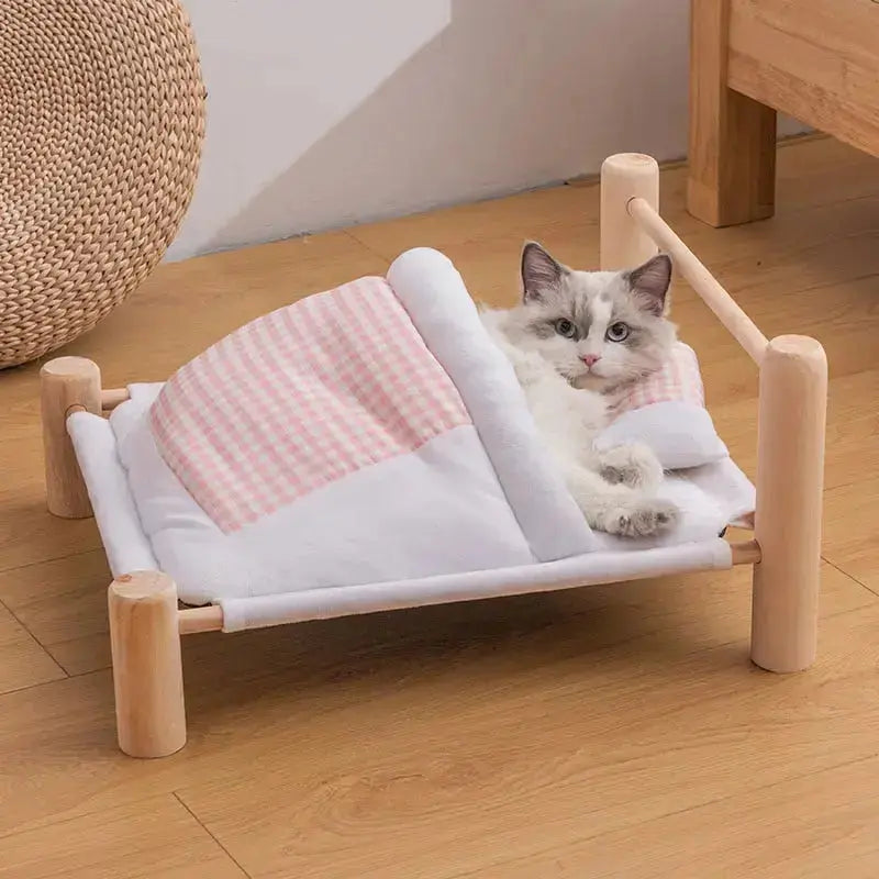 Wooden Cat Bed Hammock GROOMY