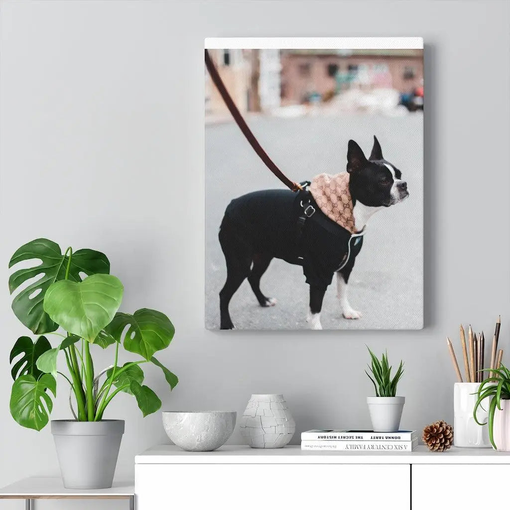 Custom Canvas Gallery Wraps - Pet Lover Gifts GROOMY