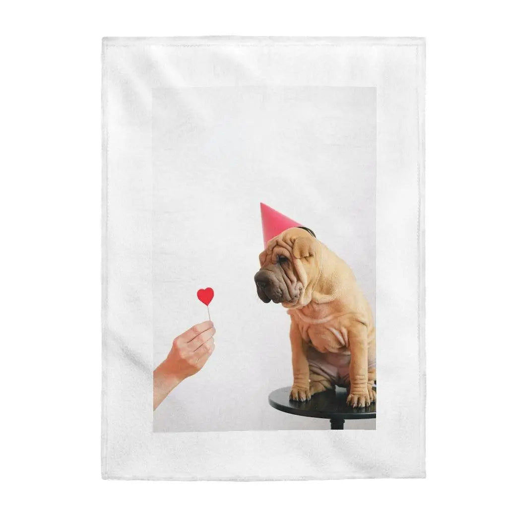Custom Velveteen Blanket - Pet Lover Gifts GROOMY