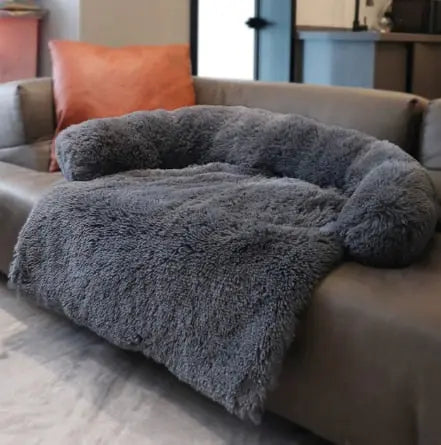 Dog Sofa & Bed Mat - Plush Cover GROOMY
