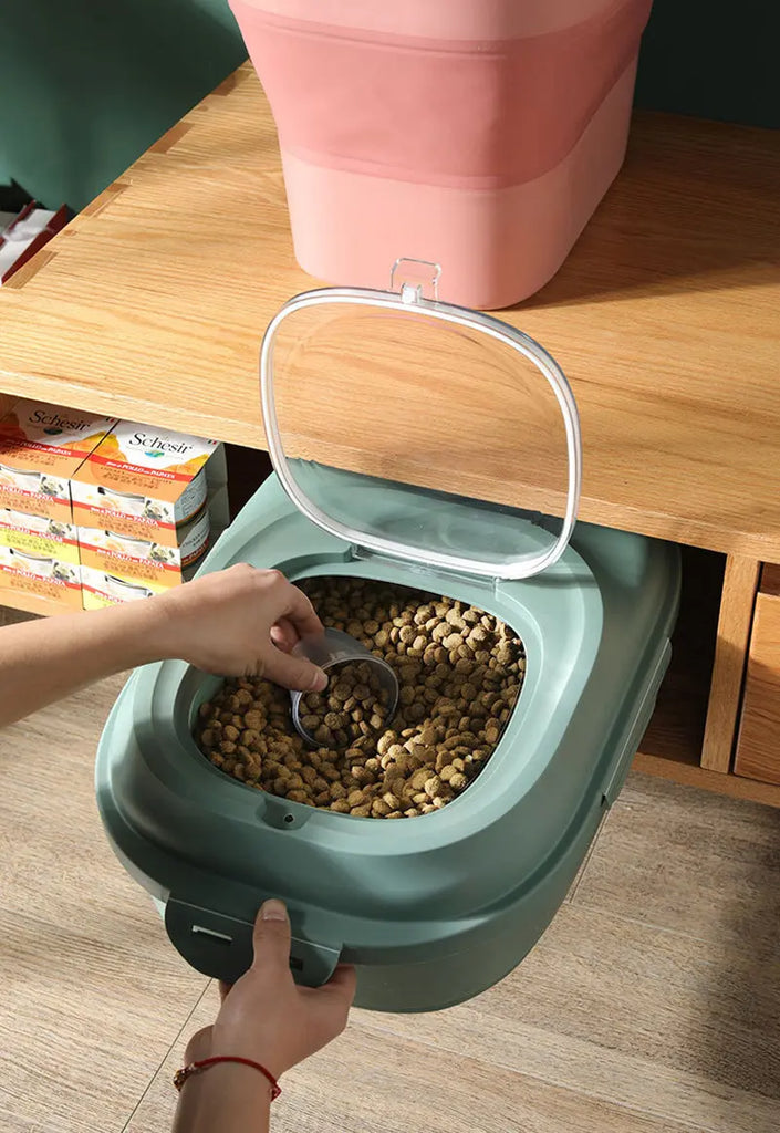 Dog & Cat Food Container - Large Capacity & Foldable GROOMY