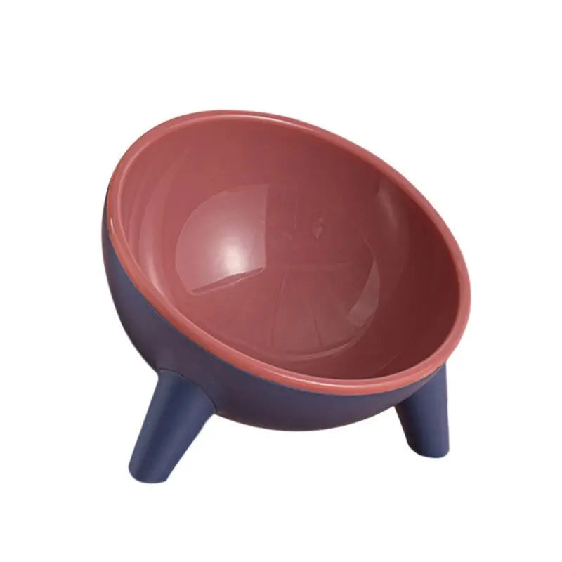 Single Elevated Dog Bowls - 15 Degree Tilted Design | GROOMY