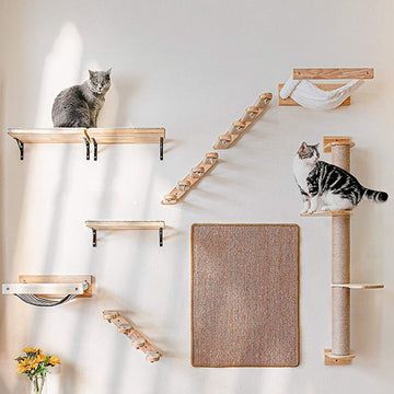 Cat Wall Shelves - Style B GROOMY