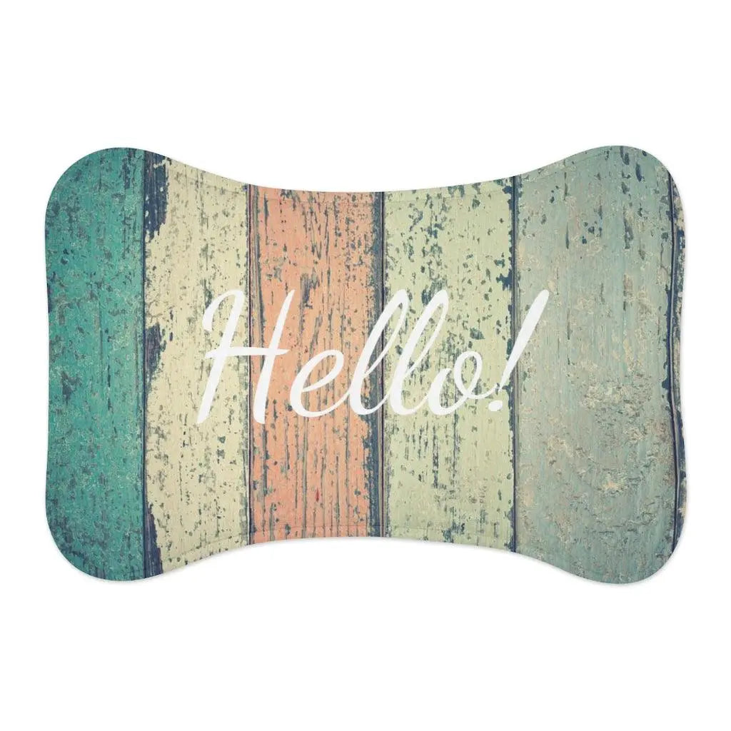 Personalize Pet Food Mat - Nature Patterns GROOMY