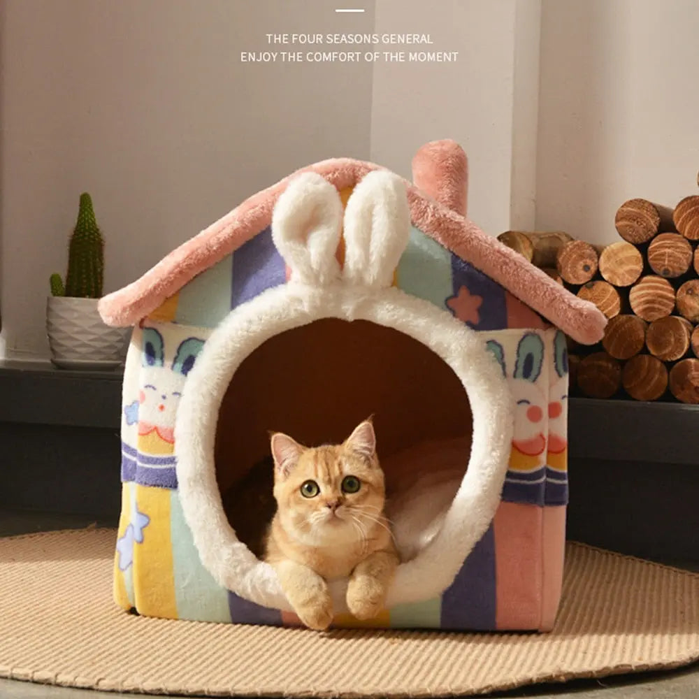Pet Indoor House Style B- Foldable & Washable GROOMY