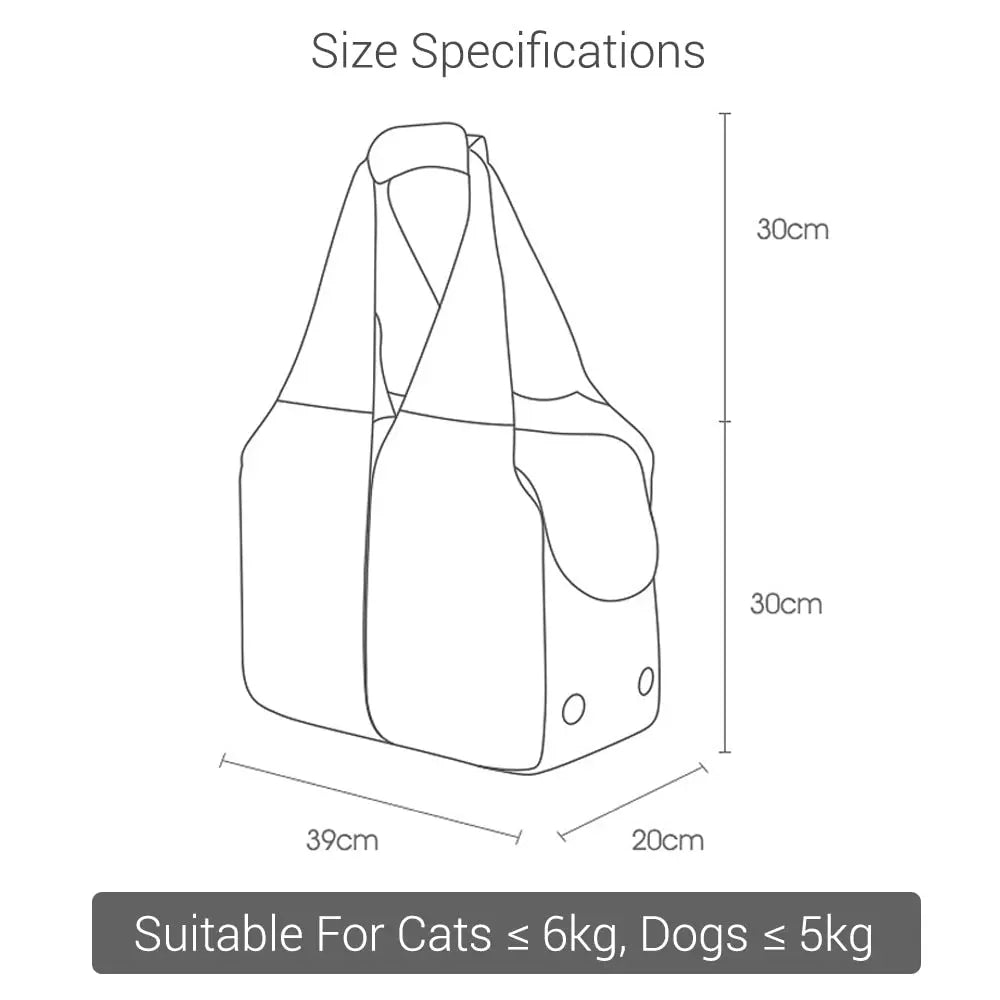 Pet Purse Type D - Comfortable & Breathable GROOMY