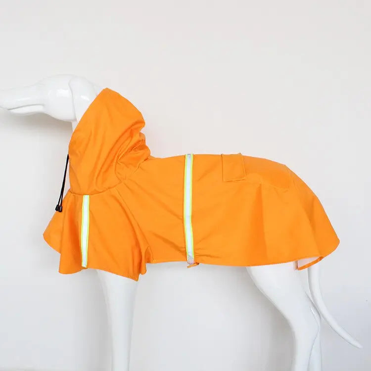 Reflective Dog Raincoat - Dog & Cat Apparel GROOMY