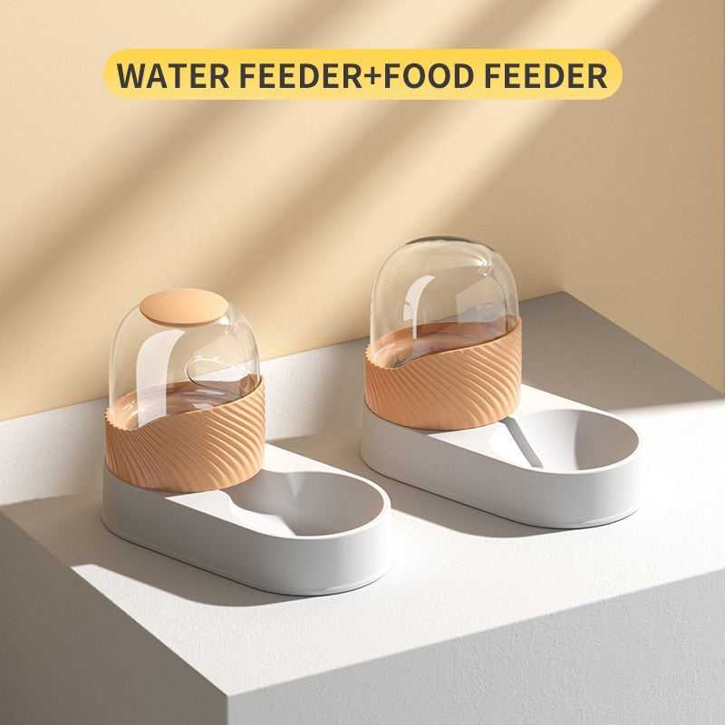 Automatic Pet Feeder - Water & Food Feeder GROOMY