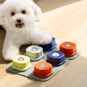 Voice Recorded Pet Training Buttons GROOMY