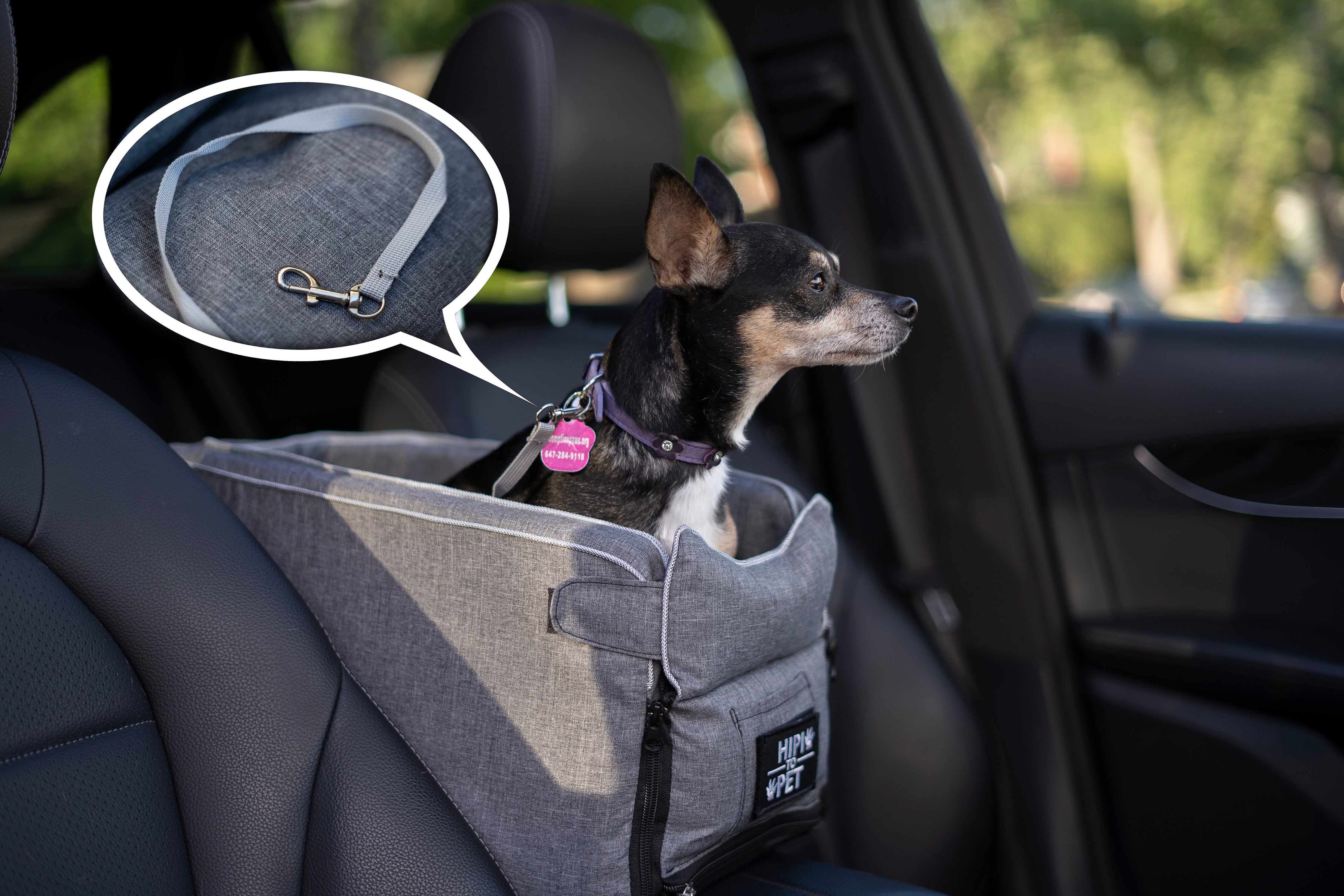 Console Pet Car Seat - Dog & Cat Carriers